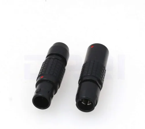 Vista 4 de 1B PHG y FGG 2 pin Push-Pull Conector Circular Enchufe macho y enchufe hembra Color Negro