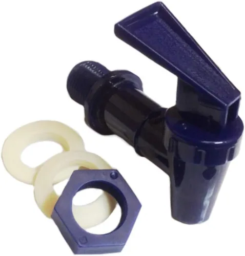 Vista 4 de AquaNation, sin BPA, repuesto para bidón de agua, llave del refrigerador, espiga boquilla reutilizable, palanca para agua, despachador, llave