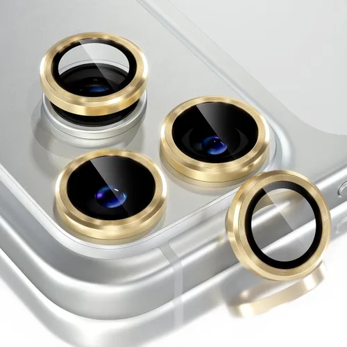 Vista 264 de Choiche Compatible para iPhone 16 Pro/iPhone 16 Pro Max Protector de Lente de Cámara, Vidrio Templado 9H Protector de Pantalla de Cubierta de Cámara