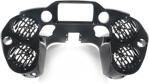 Vista 11 de Carenado interior ABS w Quad 6.5" vainas de altavoz para 94-13 Harley Touring Road Glide FLTRX 1994-2013