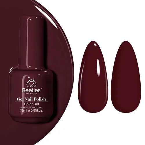 Vista 15 de Beetles - Esmalte de uñas en gel, 1 unidad de 0.5 onzas fluidas (15ml), extracción por remojo, arte de uñas, estética de manicura, bricolaje, curado