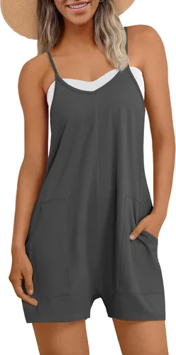 Vista 17 de AUTOMET Overoles para mujer, overoles para verano, playa, crucero 2026 Verde Armada (ArmyGreen)