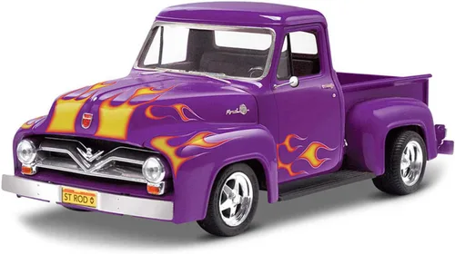 Vista 5 de Carro Revell 1:24 55 Ford F-100 Street Rod
