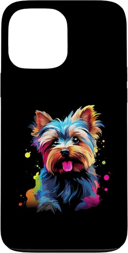 Vista 24 de Yorkie Funda para iPhone 17