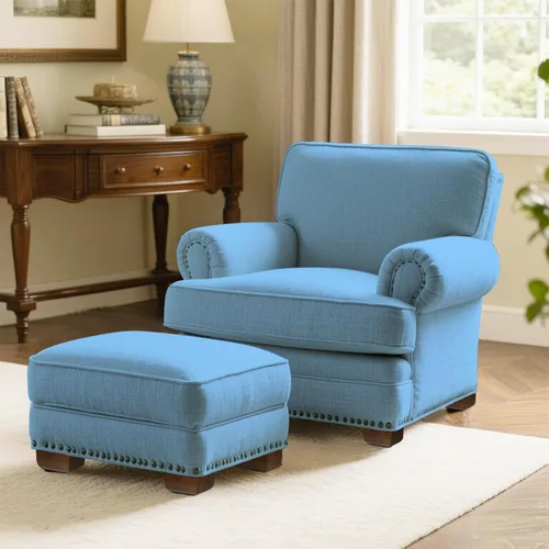 Vista 9 de Juego de 4 patas cuadradas para sofá, patas de repuesto de madera de 2 pulgadas para muebles, color marrón oscuro
