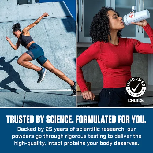 Vista 9 de Dymatize Elite - Proteína en polvo de caseína, chocolate, 100% caseína micelar, 25g de proteína, 5.4g de BCAA, 2.3g de leucina, absorción lenta