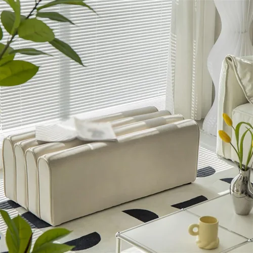 Vista 5 de Storage Benches Home Doorway Entry Shoe Change Stool Modern Checkroom Rectangular Stool Bedside Stool Clothing Store Sofa Stool Entrance Door Shoe