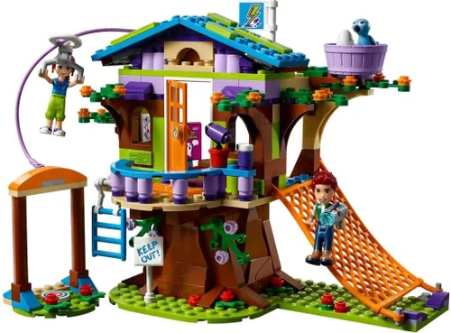 Vista 3 de LEGO 41335 Friends Heartlake Mia's Tree House Playset, Mia and Daniel Mini Dolls, construye y juega juguetes divertidos para niños