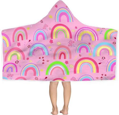 Vista 21 de Bonsai Tree Toalla de playa con capucha de tiburón para niños, toalla de baño con capucha de peces marinos frescos para niños, divertidos animales