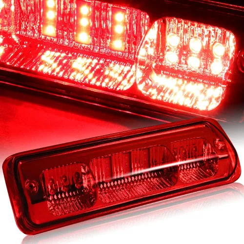 Vista 5 de Luz de freno trasera de montaje central de techo trasero LED de montaje alto Tercera luz de freno compatible con Ford F-150 Lobo 2004 – 2008 / Ford