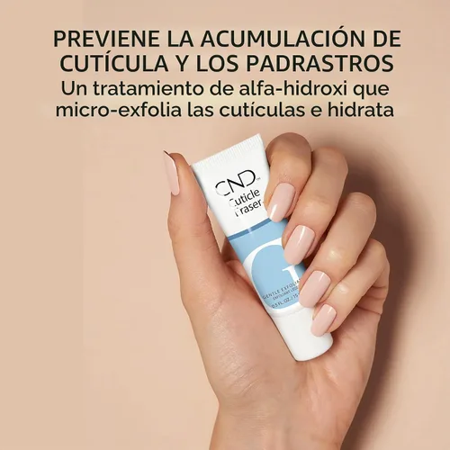 Vista 3 de CND The Cuticle Couple, SolarOil + Borrador de cutículas, 0.5 onzas