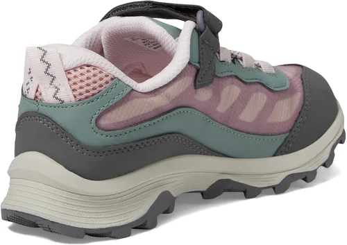 Vista 5 de Merrell Moab Speed - Tenis de senderismo impermeables con cierre alternativo bajo para niños