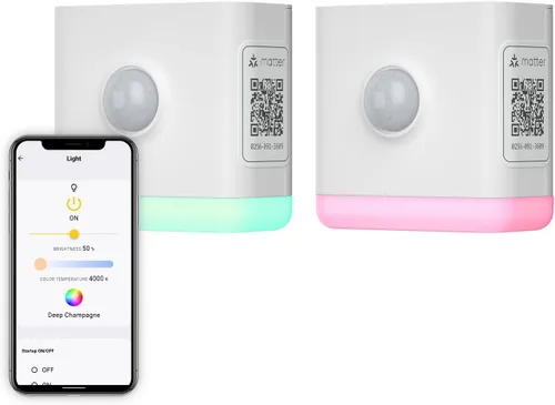 Vista 8 de THIRDREALITY Luz Nocturna de Color Inteligente, Matter sobre WiFi, Multifuncionalidad 3 en 1, Funciona con SmartThings, Google Home, Apple Home