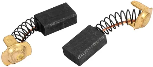 Vista 2 de Aexit 2 pares de soportes y accesorios de taladro eléctrico motor Rotary herramienta eléctrica cepillo de carbono 6 x 11 accesorios x 0.669 in