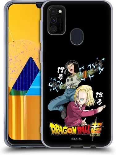 Vista 329 de Head Case Designs Funda de gel con licencia oficial de Dragon Ball Super Group Future Trunks Arc Characters [protección de grado militar] compatible