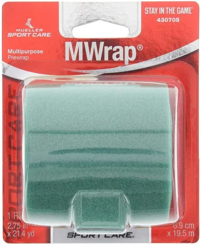 Vista 2 de Mueller M-Wrap - Envoltura interior pre-grabada, color verde, 1 rollo