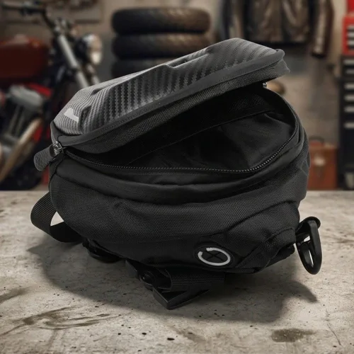 Vista 6 de Bolsa de pierna de motocicleta para viajes de aventura, bolsa de cadera