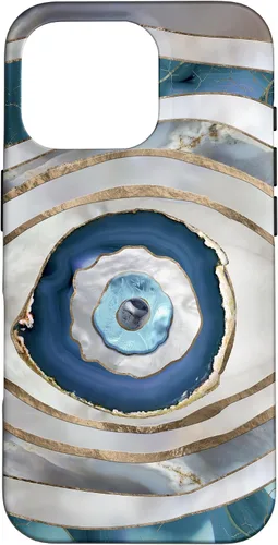 Vista 20 de Funda de adorno de amuleto de mal de ojo para iPhone 17