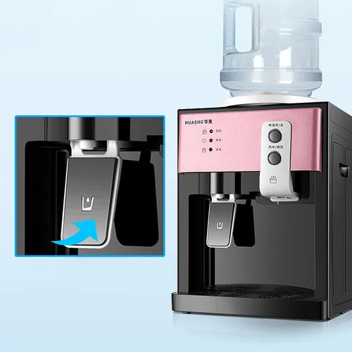 Vista 8 de Gdrasuya10 Dispensador de enfriador de agua eléctrico, dispensador de agua para encimera, dispensador eléctrico de agua fría y caliente para el hogar