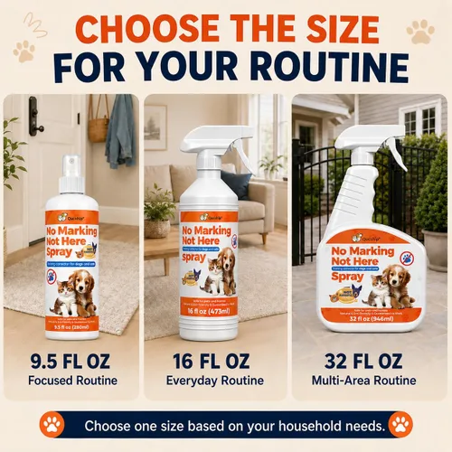 Vista 8 de Spray de apoyo para el hábito del baño para perros, 16 onzas