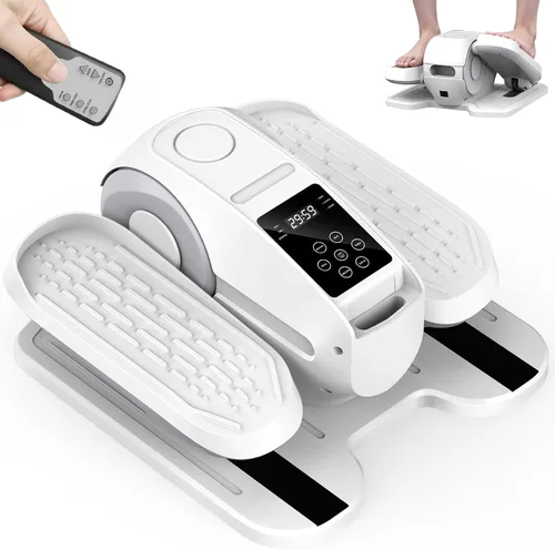 Vista 8 de Under Desk Elliptical Exercise Machine, Elliptical Leg Exerciser as Seen on TV, 12 Speeds Leg Exerciser While Sitting for Seniors, Electric Seated
