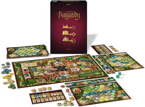 Vista 3 de Ravensburger Castillos de Borgoña - Juego de mesa Captivante juego de estrategia para 12 años en adelante Ideal para noche de juegos en familia