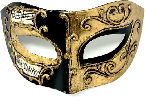 Vista 29 de Máscara de estilo steampunk para hombre, máscara de Mardi Gras, disfraz de Halloween, boda, fiesta, cosplay