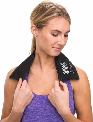 Vista 3 de Chattanooga ColPac - Bolsa de gel refrigerante reutilizable para terapia en frío, para hinchazón, moretones, esguinces, inflamación, 00-1554, Negro