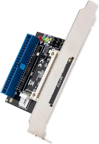 Vista 4 de Syba Adaptador IDE/PATA a CF con soporte Conecta Flash compacto a 2.5 Interfaz de host IDE de 3.5 pulgadas Disco duro SD-CF-IDE-BR