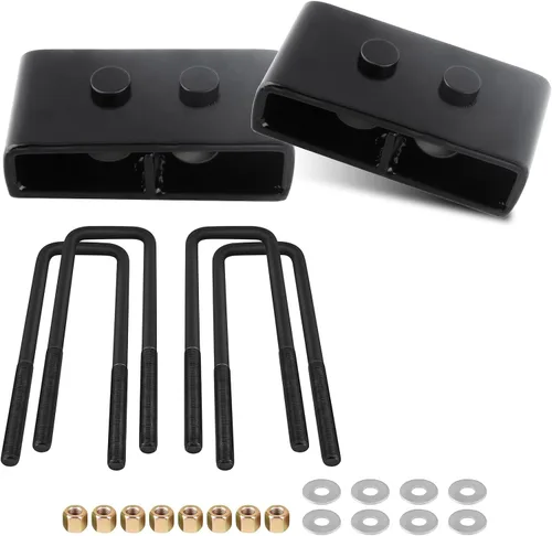 Vista 10 de SCITOO Kit de elevación de nivelación trasera de 1 pulgada para Ford 2008-2020 Espaciador de puntal de elevación de 1 pulgada compatible con bloques