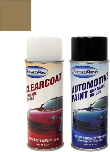 Vista 350 de Aerosol para Mercedes-Benz Clase CL - Pintura de retoque automotriz, color perla espresso 022/0022, paquete todo incluido