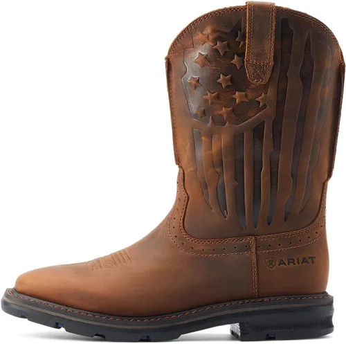 Vista 3 de Ariat Botas de trabajo Sierra Shock Shield para hombre
