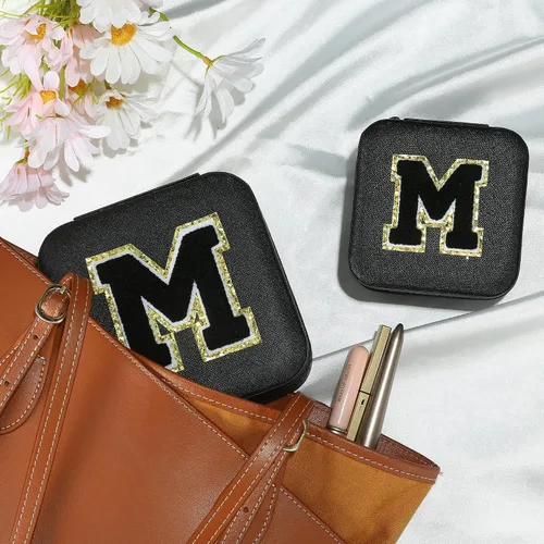 Vista 8 de Parima Regalos de cumpleaños para mujeres, juego de 2 piezas de joyería de viaje, regalos de viaje, regalos para amigas, regalos personalizados