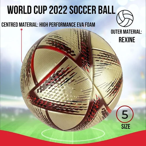 Vista 4 de Balón de fútbol de la Copa del Mundo 2022, Copa Mundial 2022, réplica de balón de fútbol/pelota de fútbol, Copa del Mundo 2022, Balón de fútbol