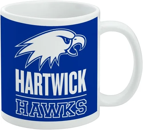 Vista 154 de Taza de cerámica con el logotipo principal de la Universidad Rider, taza de regalo novedosa para café, té y bebidas calientes, 11oz, blanca