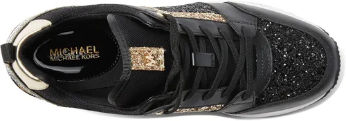 Vista 2 de Michael Kors Entrenador Georgie para mujer, Metálico