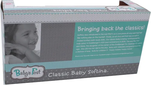 Vista 3 de Baby's First Bathtime Baby Softina en Rosa y Floral Jumper con Diadema a Juego y Piel con Sensación Tan Real - Seguro para Niños de 1 Año en Adelante