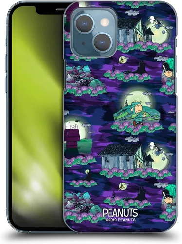 Vista 9 de Head Case Designs Funda rígida con licencia oficial de Peanuts Snoopy Patterns Spooktacular compatible con Apple iPhone 7/8/SE 2020 y 2022