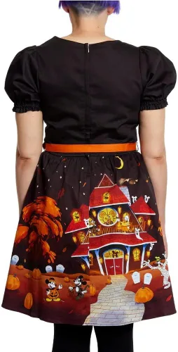 Vista 8 de Loungefly Stitch Shoppe Disney Haunted House Allison Vestido