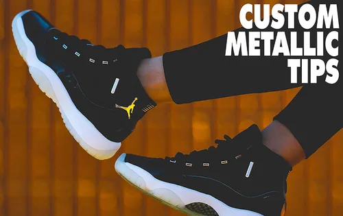 Vista 3 de LitLaces - Cordones de repuesto para zapatos Jordan 11 de alta calidad, de poliéster tejido duradero, para baloncesto y zapatillas deportivas