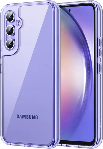 Vista 13 de JETech Funda para Samsung Galaxy A54, antiamarilleo, transparente