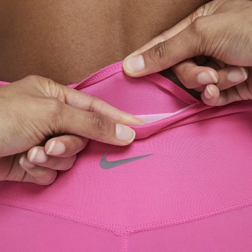 Vista 4 de Nike Swoosh Run - Leggings para correr de tiro medio 78 para mujer