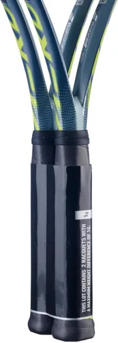 Vista 4 de Babolat Raqueta de tenis Pure Aero de 98 x 2 (9.ª generación) ensartada con tu elección de cuerda