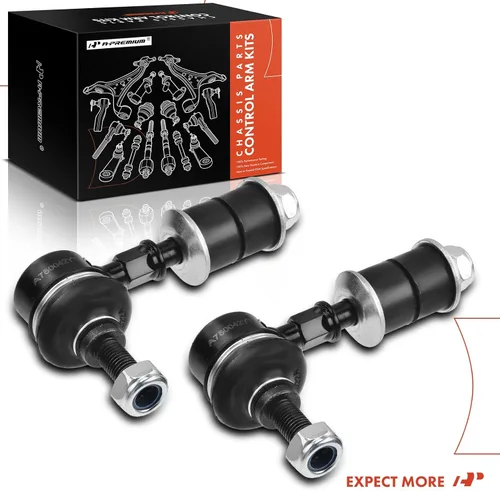 Vista 9 de A-Premium 2 x barra estabilizadora de enlace de barra estabilizadora delantera - conducción suave Compatible con Chevrolet Tracker 1999-2004