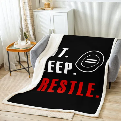 Vista 24 de Feelyou Football Throw Blanket Basketball Sports Soft Fleece Sherpa Cozy Fuzzy Plush Warm Soccer Ball Game Fuzzy Plush Throw Black Baseball Gaming