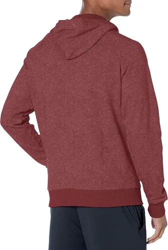 Vista 2 de Under Armour Rival - Sudadera de vellón con capucha y 12 cremallera para hombre