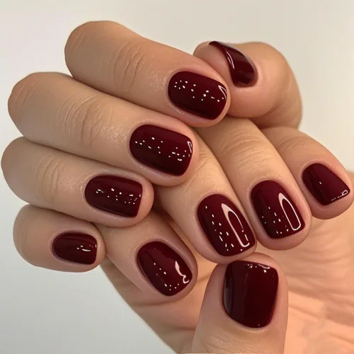 Vista 12 de GLAMERMAID - Uñas postizas cortas a presión con perlas blancas, uñas Perla Angélica