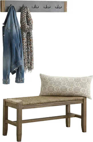 Vista 12 de Alaterre Furniture Newport 40" Gancho para abrigos