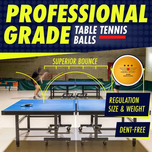 Vista 4 de Ping Pong Paddle Set with Rackets, Balls & Carry Case for Table Tennis