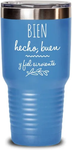 Vista 7 de Regalos católica cristianas vaso en espanol con versículos de la biblia para padres bien hecho